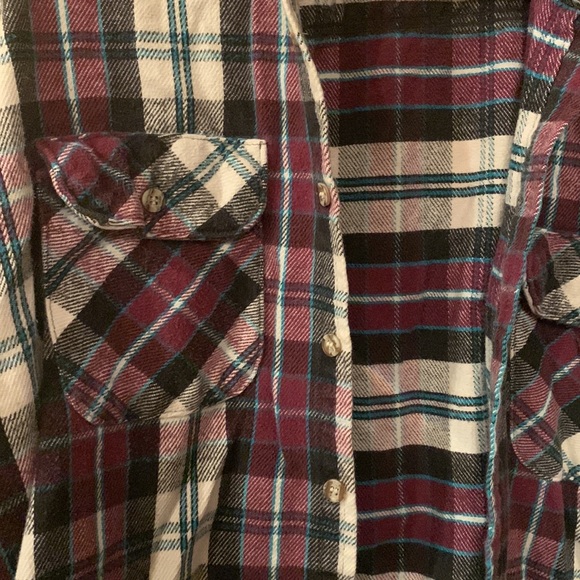 Five Brothers Heavyweight Durable Flannel Shirt Sz L - Picture 3 of 5